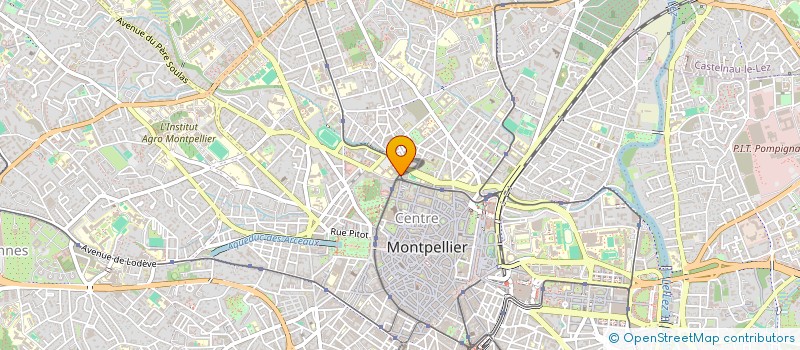 localisation de l'entreprise SUD INVEST  MONTPELLIER