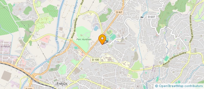 localisation de l'entreprise SUD INVESTISSEMENTS à FREJUS