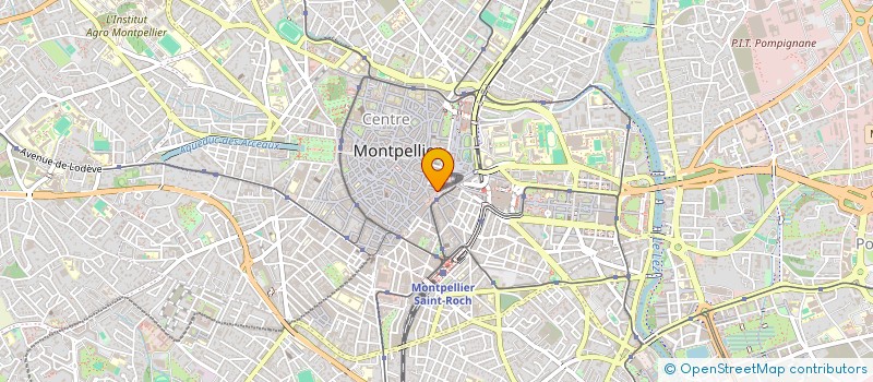 localisation de l'entreprise SUD-LANGUE MEDITERRANEE à MONTPELLIER