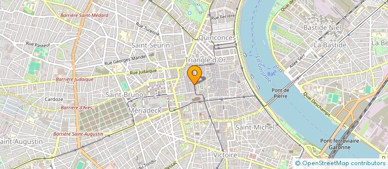 localisation de l'entreprise SUD LASER à BORDEAUX
