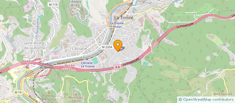 localisation de l'entreprise SUD LAVAGE AUTO à DRAP