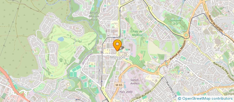localisation de l'entreprise SUD LOCATION à MONTPELLIER