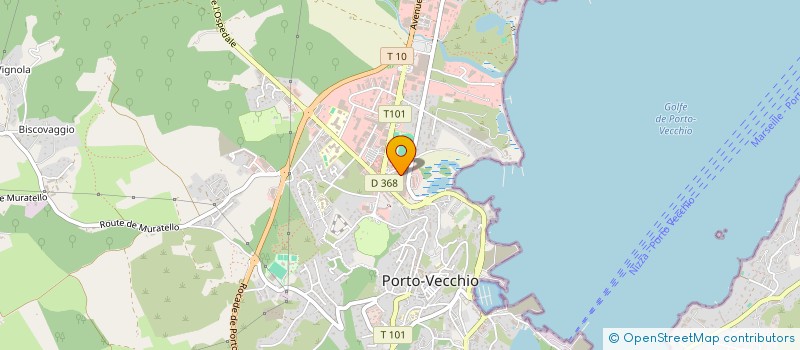 localisation de l'entreprise SUD LOCATION  PORTO-VECCHIO