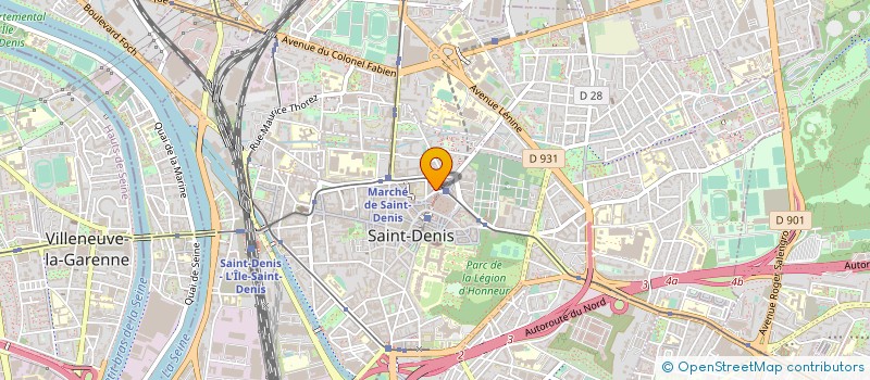 localisation de l'entreprise SUD LOINTAIN à SAINT-DENIS