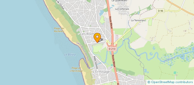 localisation de l'entreprise SUD LOIRE IMMO à SAINT-BREVIN-LES-PINS
