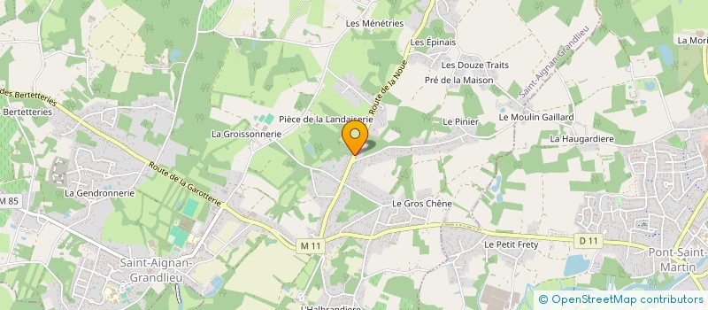 localisation de l'entreprise SUD LOIRE MECANIQUE à SAINT-AIGNAN-GRANDLIEU