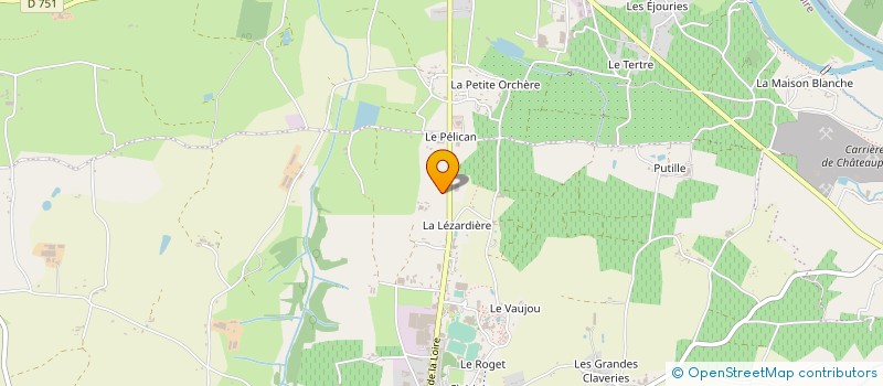 localisation de l'entreprise SUD LOIRE SERVICE  MAUGES-SUR-LOIRE