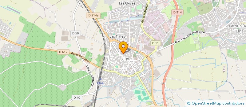 localisation de l'entreprise SUD LOISIRS TERRASSEMENTS  ELNE