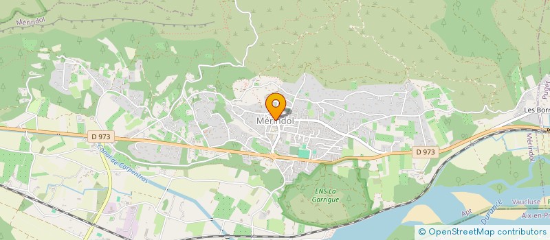 localisation de l'entreprise SUD LUBERON ENERGIE  MERINDOL