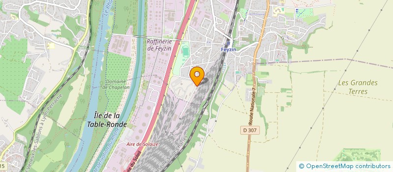 localisation de l'entreprise SUD MACHINES SERVICE  FEYZIN