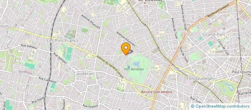 localisation de l'entreprise SUD MAGIC PRESS à BORDEAUX