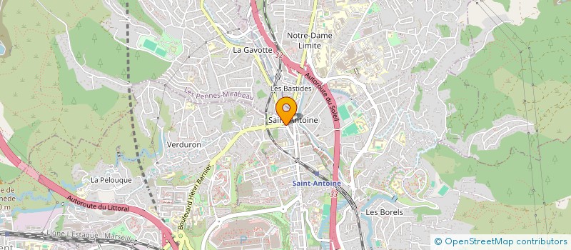 localisation de l'entreprise SUD MEBAT à MARSEILLE