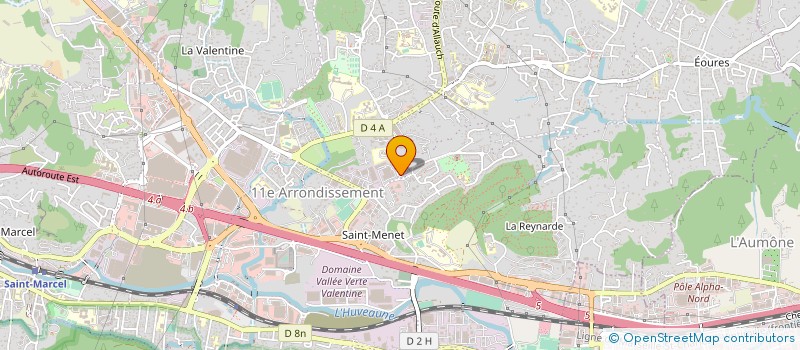 localisation de l'entreprise SUD MENUISERIE à MARSEILLE
