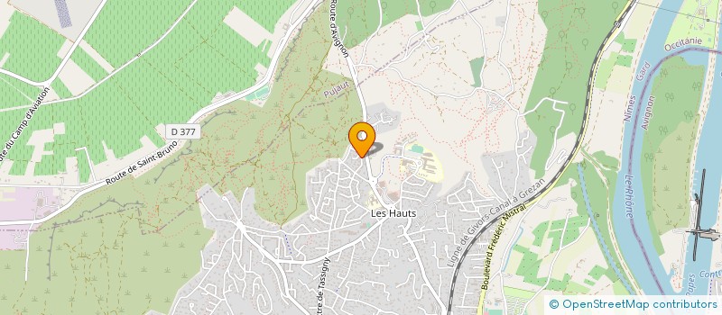 localisation de l'entreprise SUD MENUISERIE EBENISTERIE CONCEPTION AG  VILLENEUVE-LES-AVIGNON