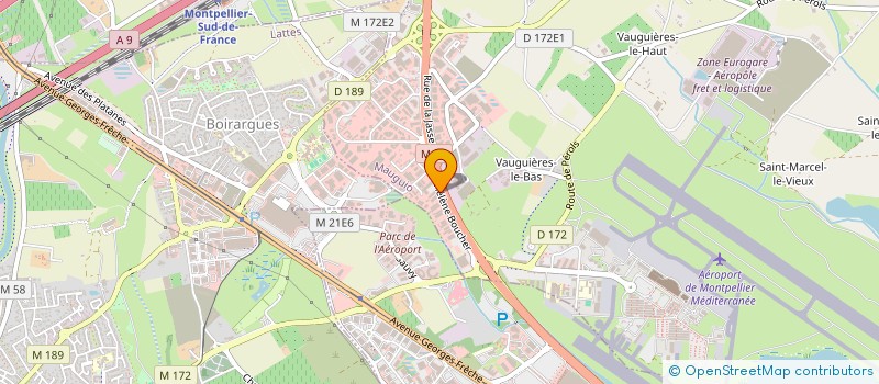 localisation de l'entreprise SUD MENUISERIE PVC à MAUGUIO