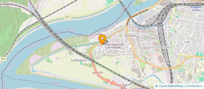 localisation de l'entreprise SUD MESURES à AVIGNON