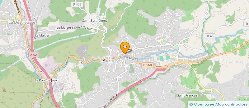 localisation de l'entreprise SUD METAL à AURIOL