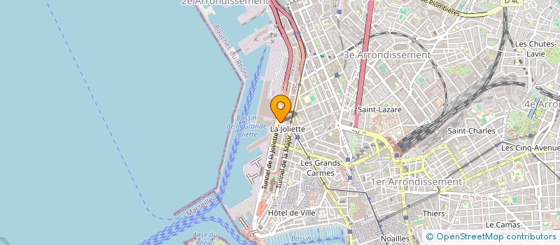 localisation de l'entreprise SUD MOBILITES TECHNOLOGIES à MARSEILLE