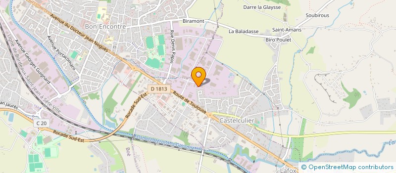 localisation de l'entreprise SUD MONTAGE  ESCATALENS