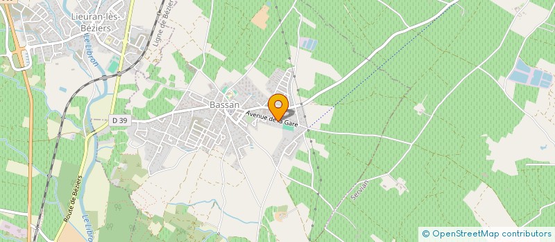 localisation de l'entreprise SUD MONTGOLFIERE PUBLICITE  ESPONDEILHAN