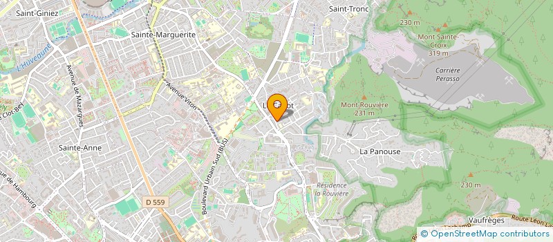 localisation de l'entreprise SUD MULTI SERVICE  MARSEILLE 9