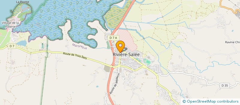 localisation de l'entreprise SUD MULTISERVICES à RIVIERE-SALEE