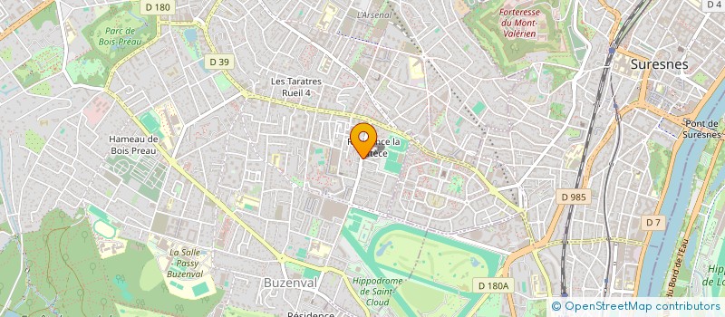localisation de l'entreprise SUD'N' HARMONIE à RUEIL-MALMAISON