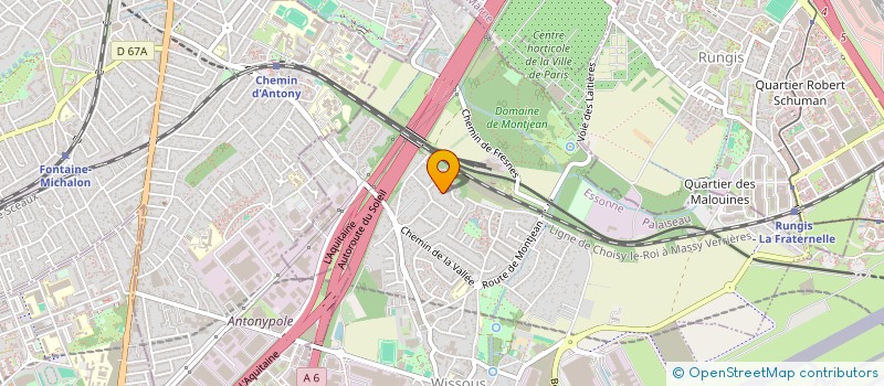 localisation de l'entreprise SUD NORD LOGISTICS  WISSOUS