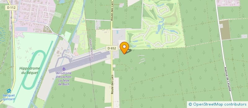 localisation de l'entreprise SUD OUEST ARBO ELAGAGE  GUJAN-MESTRAS