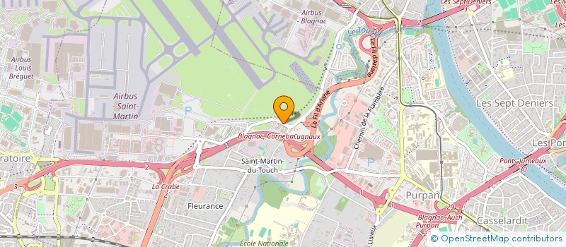 localisation de l'entreprise SUD OUEST AUDIO VISUEL à TOULOUSE