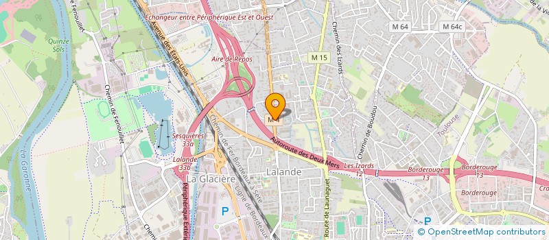 localisation de l'entreprise SUD OUEST CLIMATISATION CHAUFFAGE SANITAIRE (S.O.C.C.S.) à TOULOUSE