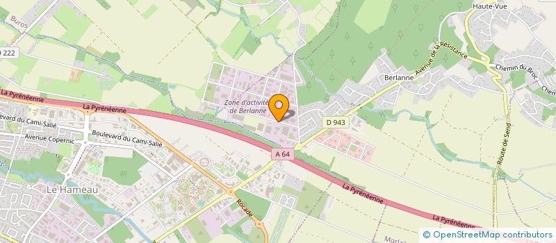localisation de l'entreprise SUD-OUEST DISTRIBUTION à PAU