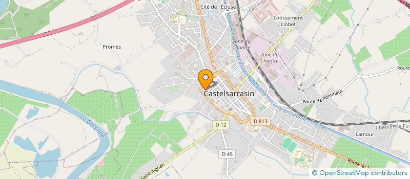 localisation de l'entreprise SUD-OUEST ENVIRONNEMENT INGENIERIE CONSEIL à SAINT-PORQUIER