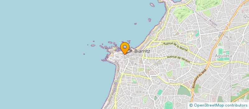 localisation de l'entreprise SUD OUEST IMMO à BIARRITZ