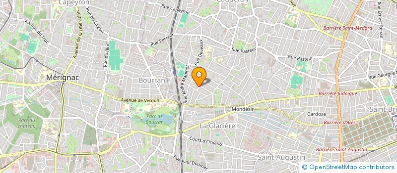 localisation de l'entreprise SUD OUEST INVESTISSEMENT  BORDEAUX