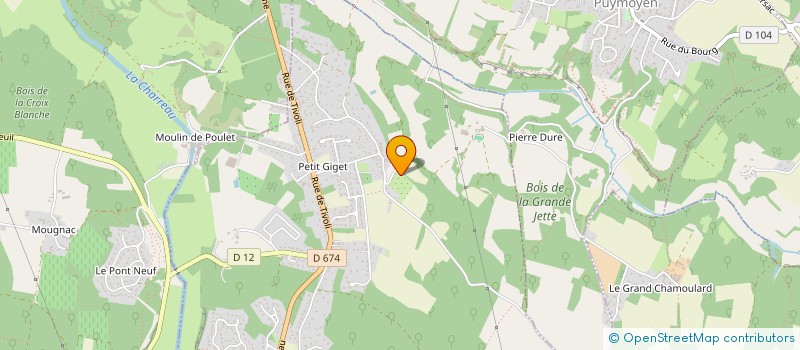 localisation de l'entreprise SUD OUEST MAINTENANCE à VOEUIL-ET-GIGET