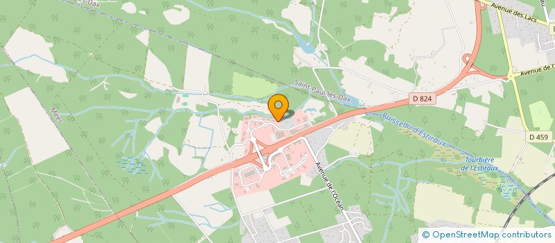 localisation de l'entreprise SUD OUEST MOBILIER CHR à MEES