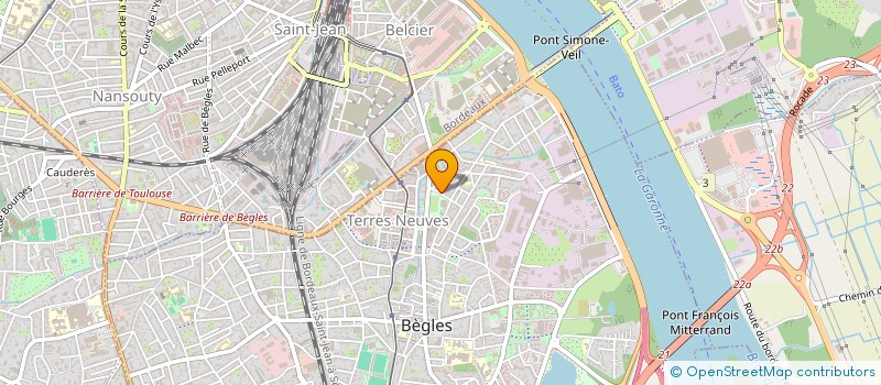 localisation de l'entreprise SUD-OUEST MOBILITE LOISIRS à BEGLES