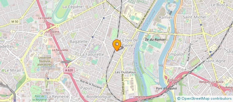 localisation de l'entreprise SUD OUEST NETTOYAGE à TOULOUSE