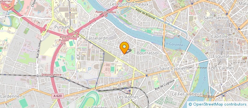localisation de l'entreprise SUD-OUEST PARTICIPATIONS à TOULOUSE