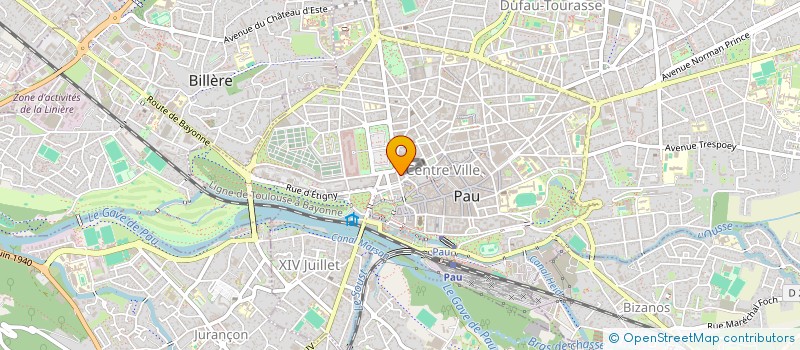 localisation de l'entreprise SUD OUEST PARTICIPATIONS à PAU