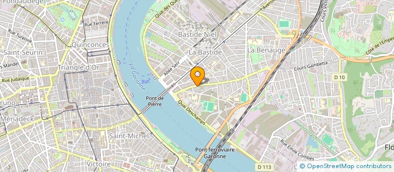 localisation de l'entreprise SUD OUEST SERVICE PLOMBERIE EXPRESS à BORDEAUX