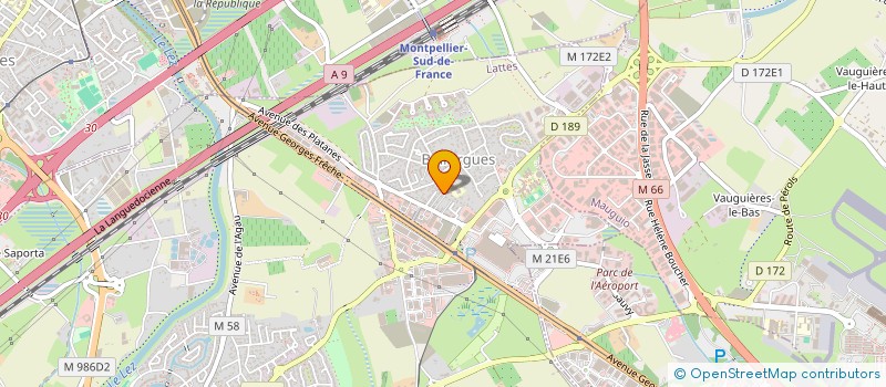localisation de l'entreprise SUD OUEST SERVICE PROPRETE à LATTES
