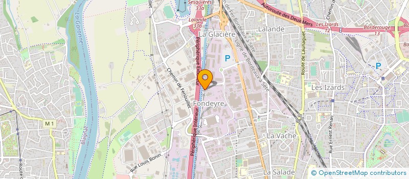 localisation de l'entreprise SUD OUEST SERVICES à TOULOUSE