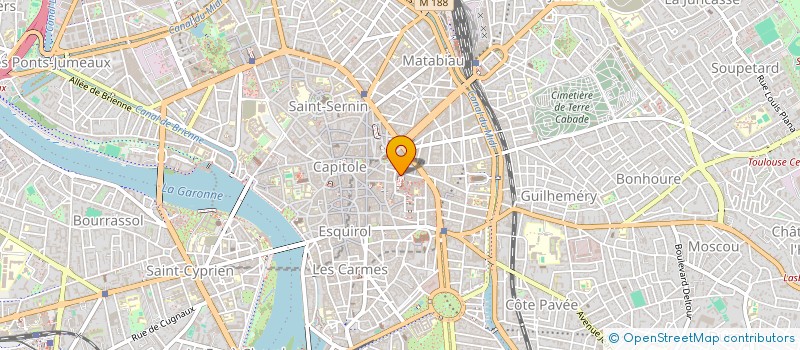 localisation de l'entreprise SUD OUEST TELECOM à TOULOUSE
