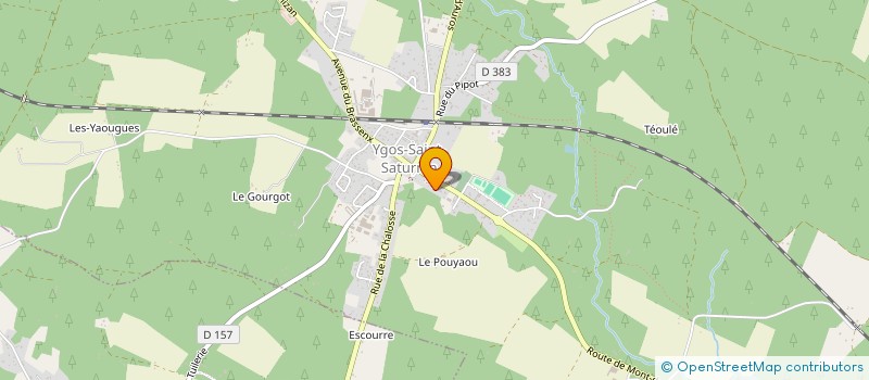 localisation de l'entreprise SUD OUEST TRADITION  YGOS-SAINT-SATURNIN