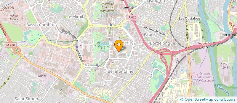 localisation de l'entreprise SUD OUEST TRANSPORTS  TOULOUSE