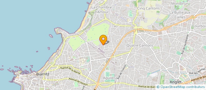 localisation de l'entreprise SUD OUEST TROMBONE  ANGLET