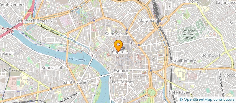 localisation de l'entreprise SUD OUEST WATCH SA à TOULOUSE