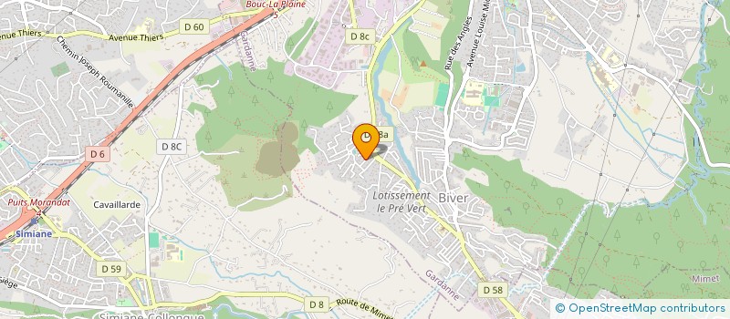localisation de l'entreprise SUD PECHE DISTRIBUTION à GARDANNE